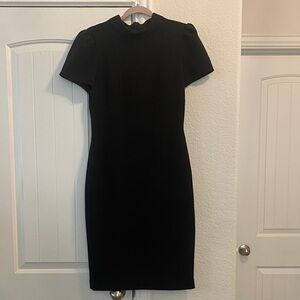 Badgley Mischka Classic Black Mini Dress